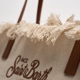 Borsa donna City in canvas ecru CBF0001 CANVAS1018 MC2 SAINT BARTH 