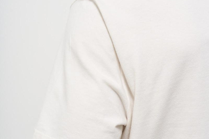 T-shirt uomo girocollo avorio GMP01220 P00188111421 GOLDEN GOOSE 