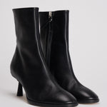 Stivali punta tonda in pelle KLND65ST BLACK AEYDE 