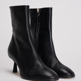 Stivali punta tonda in pelle KLND65ST BLACK AEYDE 