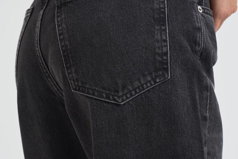 Jeans donna Cuffed taper in denim grigio A270 1817 AGOLDE 
