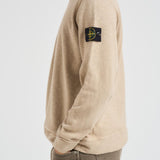Felpa uomo girocollo beige 6100053 S0238V009A STONE ISLAND 