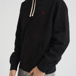 Felpa uomo con cappuccio nera 710P02442 002 RALPH LAUREN 