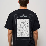 T-shirt uomo girocollo nera 21002RC S0137V0029 STONE ISLAND 