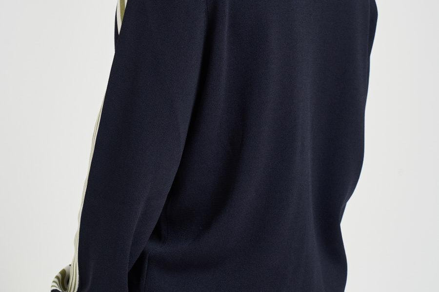 Cardigan in maglia blu navy JAPM 026B AUTRY 