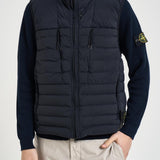 Gilet uomo con zip blu G100007 S0183V0020 STONE ISLAND 