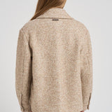 Giacca in lana alpaca bouclé A21026 947 PESERICO 