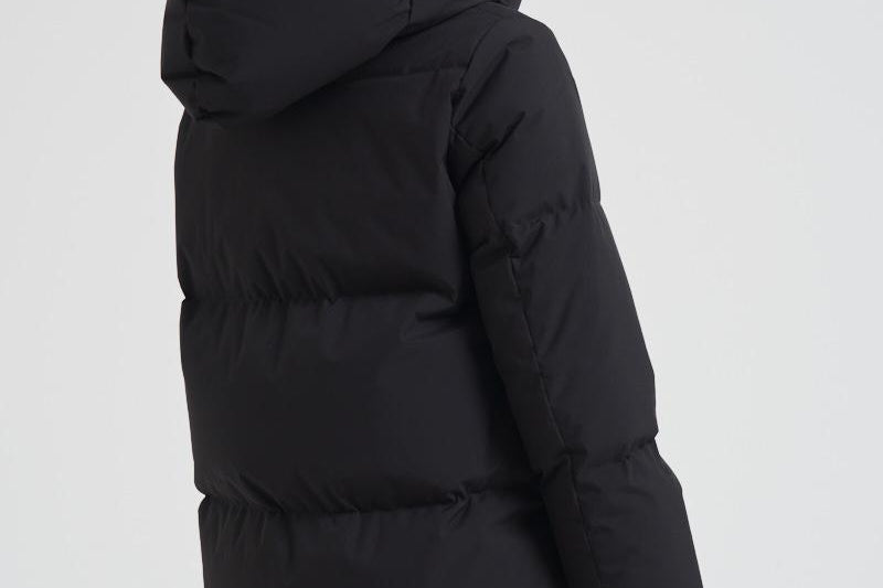 Piumino donna Laminar corto nero PI002045D 9300 HERNO 