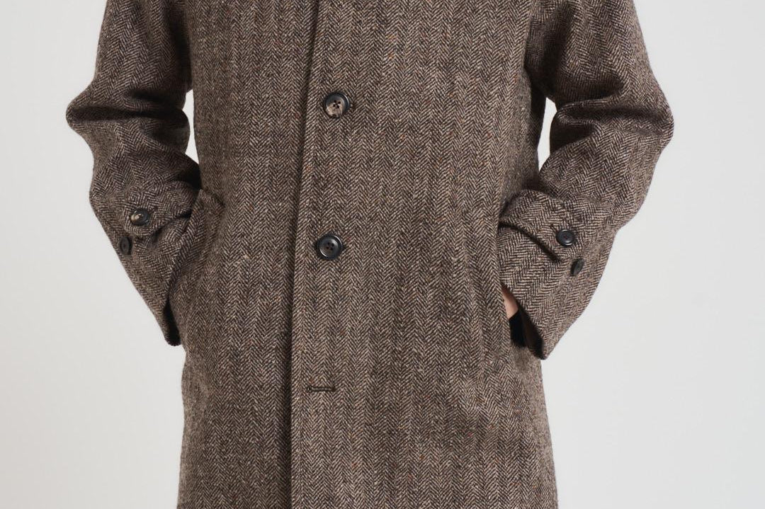 Cappotto uomo raglan tortora CN5115 CORTECCIA CIRCOLO 1901 