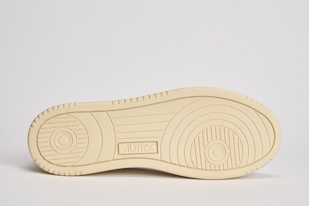 Sneakers uomo Medalist Low bianca e verde AULM LL20 AUTRY 