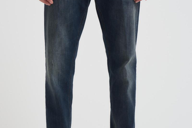 Jeans uomo regular in denim scuro UP577 DFE311ULL1 DONDUP 