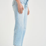 Jeans donna gamba dritta in denim chiaro JILL 8799SKYBLUE ICON DENIM 