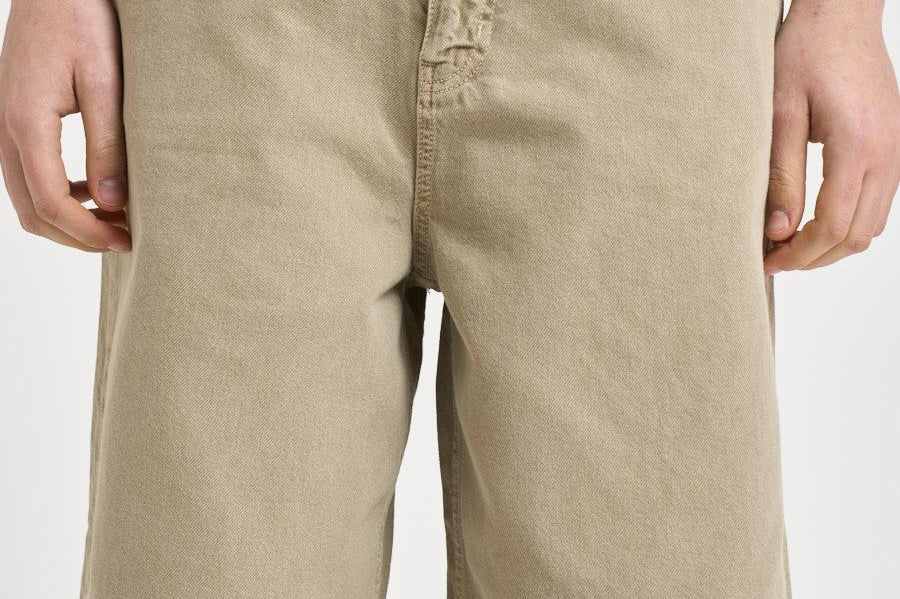Bermuda uomo in denim sabbia 306 SAND WOODBIRD 