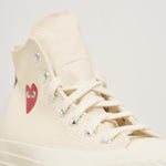 Sneakers Converse donna Chuck 70 panna K129 WHITE COMME DES GARCON PLAY 