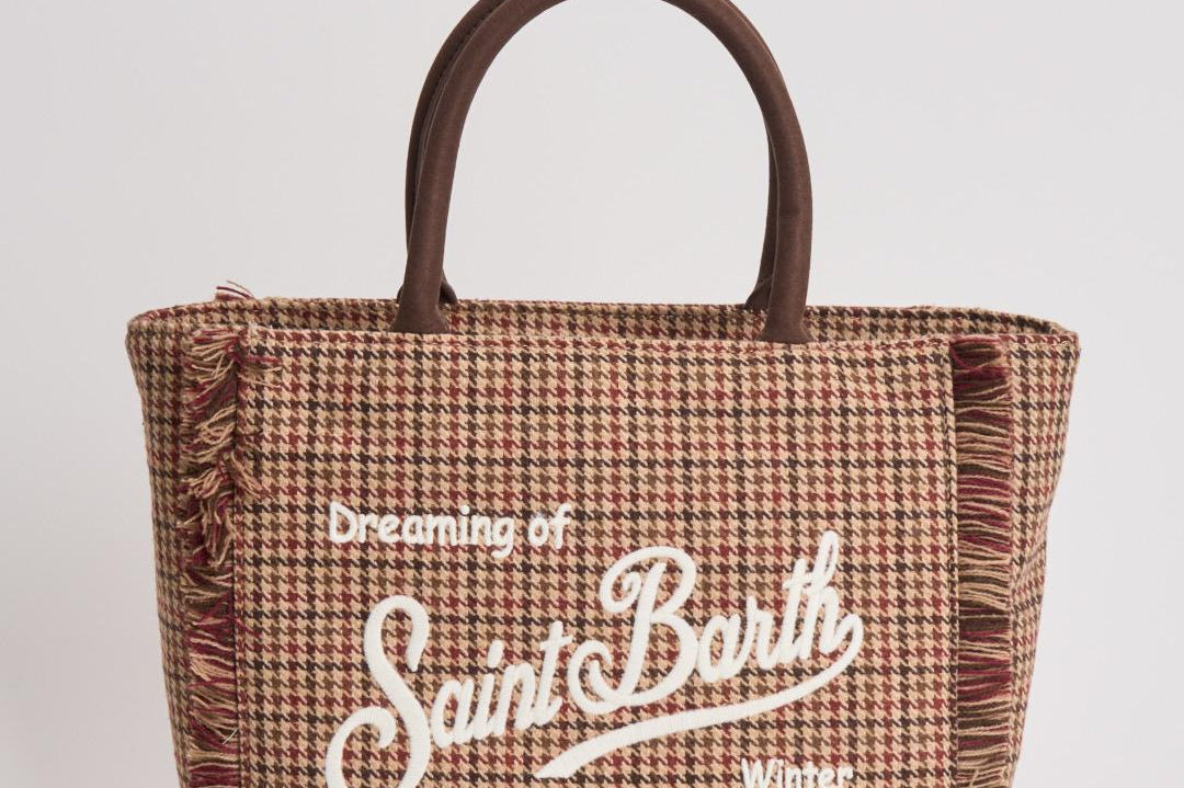 Borsa donna Colette Wool bordeaux COLETTEWL PDP45 MC2 SAINT BARTH 