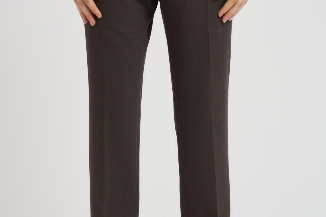 Pantalone uomo carrot fit marrone IRNO 270656 SANTANIELLO 