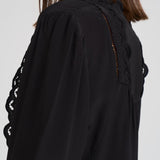 Blusa donna Filippa ricamo nera HT0661FA C3J11I01BK ISABEL MARANT 