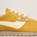 Sneakers donna Windspin in suede ocra SLWU B03 AUTRY 