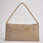 Borsa donna a spalla oro 0016060 RHINESTONE BENEDETTA BRUZZICHES 