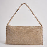 Borsa donna a spalla oro 0016060 RHINESTONE BENEDETTA BRUZZICHES 