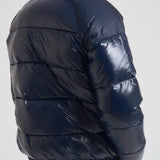 Piumino uomo in nylon lucido blu HUY015 4004 PYRENEX 