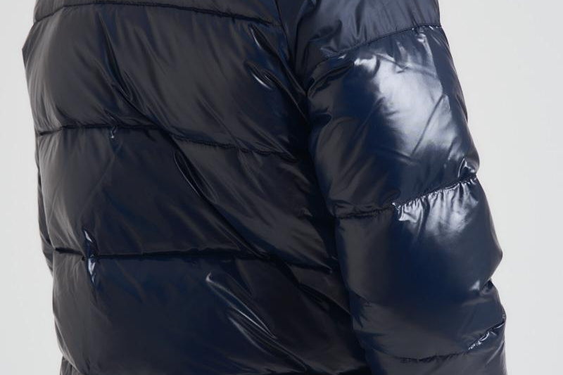 Piumino uomo in nylon lucido blu HUY015 4004 PYRENEX 