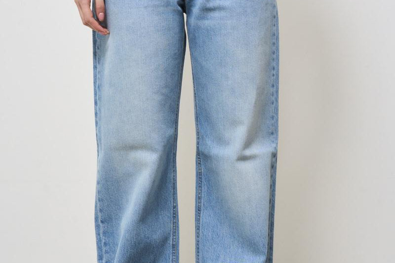 Jeans donna palazzo Korea KOREA BLUE AQUA HAIKURE 