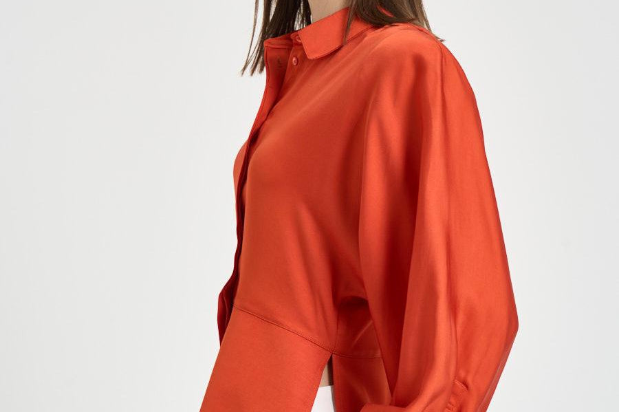 Camicia donna arancione UDONIA ORA3326S IRO 