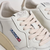 Sneakers Medalist donna bianca e sabbia AULW LL27 AUTRY 