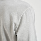 Felpa uomo girocollo grigio chiaro 6100034 S0060V0161 STONE ISLAND 