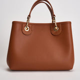 Borsa a mano donna in pelle marrone EW000361 AF12036M6030 EMPORIO ARMANI 