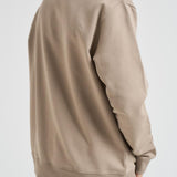 Felpa uomo girocollo tortora M00018103 ELEPHANTSKIN SAMSØE SAMSØE 