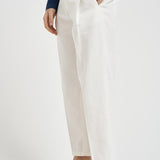 Pantalone uomo con pinces bianco MANHA 3005125120 BRIGLIA 
