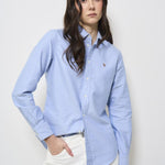 Camicia donna celeste Oxford 211891377 001 RALPH LAUREN 