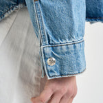Camicia donna Paxton over in denim chiaro 11690 WHD9BALTICBLUE ANINE BING 