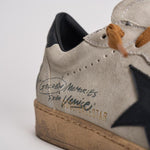 Sneakers ballstar uomo in suede GMF00117 F00757860336 GOLDEN GOOSE 