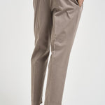 Pantalone uomo gamba dritta tortora ARECHI 108195 SANTANIELLO 