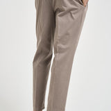 Pantalone uomo gamba dritta tortora ARECHI 108195 SANTANIELLO 