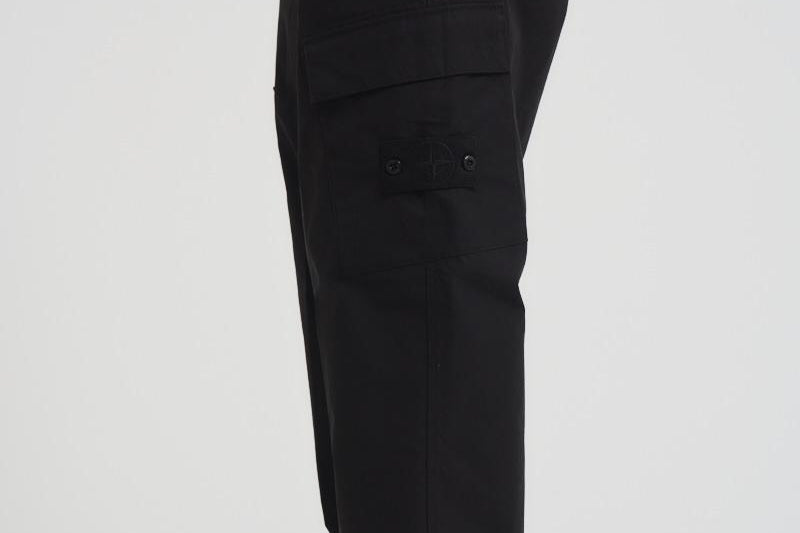 Pantalone uomo cargo nero 3100019 S00F1V0029 STONE ISLAND 