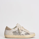 Sneakers donna Super-Star panna e argento GWF00103 F00890110931 GOLDEN GOOSE 