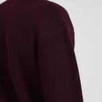 Felpa uomo girocollo bordeaux PO184 WO007WINE DROLE DE MONSIEUR 