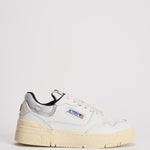 Sneakers donna Clc Low bianca e grigia ROLW MY06 AUTRY 