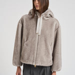 Ecopelliccia bomber soft donna GI000318D 9410 HERNO 