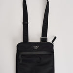 Borsa uomo a tracolla nera EM001807 AF13454UC001 EMPORIO ARMANI 