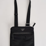Borsa uomo a tracolla nera EM001807 AF13454UC001 EMPORIO ARMANI 