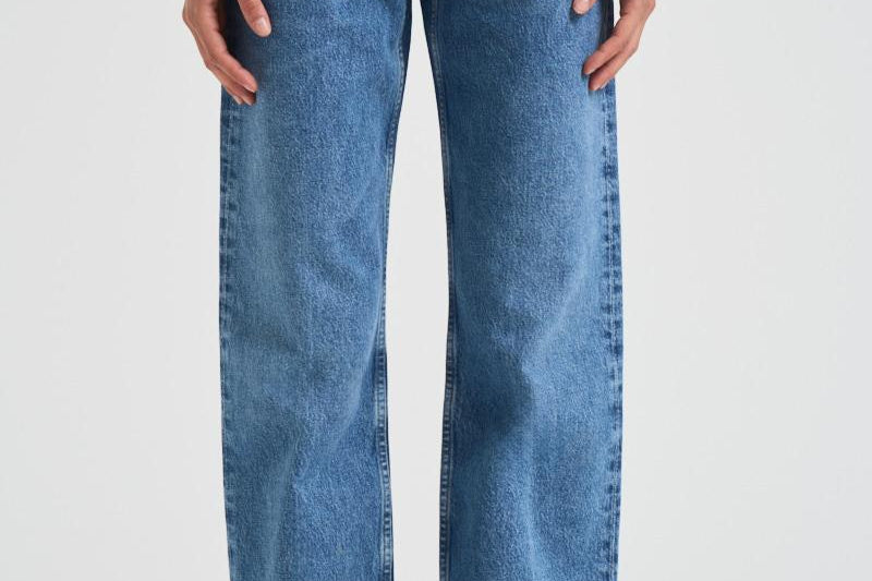 Jeans donna low rise in denim medio A260B 1371 AGOLDE 