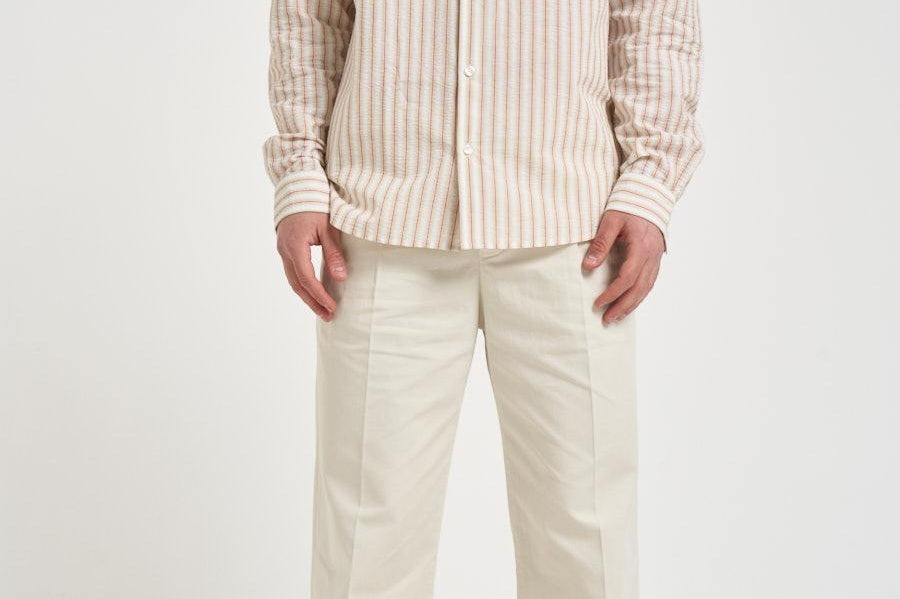 Camicia uomo Saryan j crema M25100052 AURORARED SAMSØE SAMSØE 