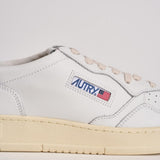 Sneakers uomo Medalist Low bianca e viola AULM LL08 AUTRY 