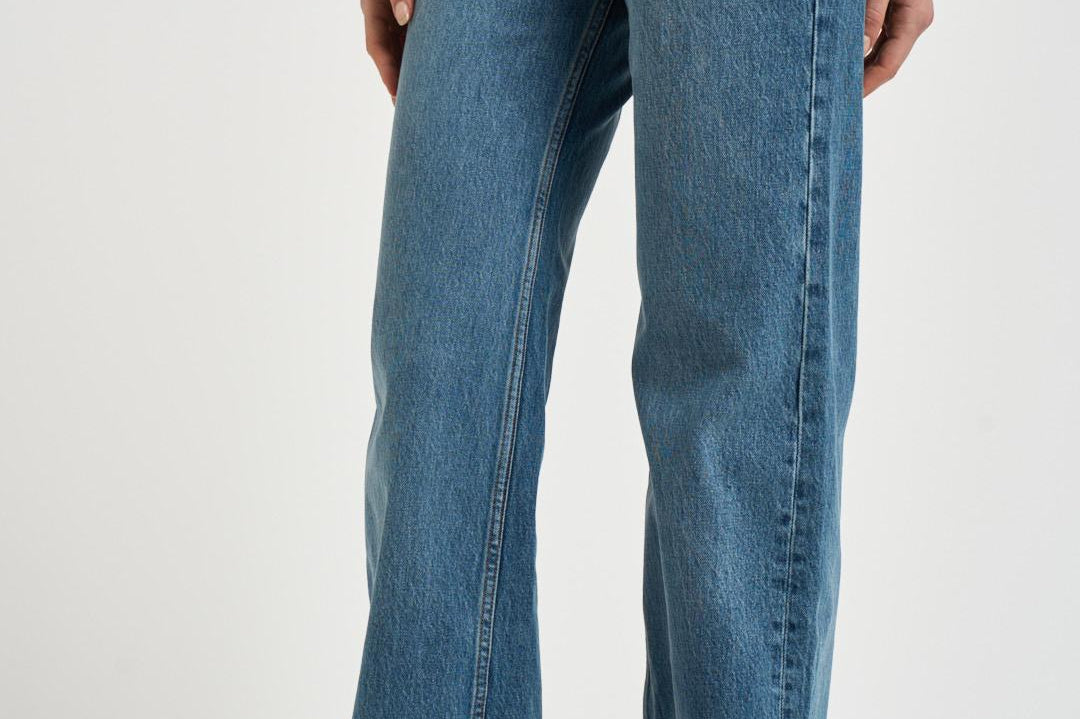 Jeans donna Hugh in denim chiaro 1134 418WHD8DARKINDIGO ANINE BING 