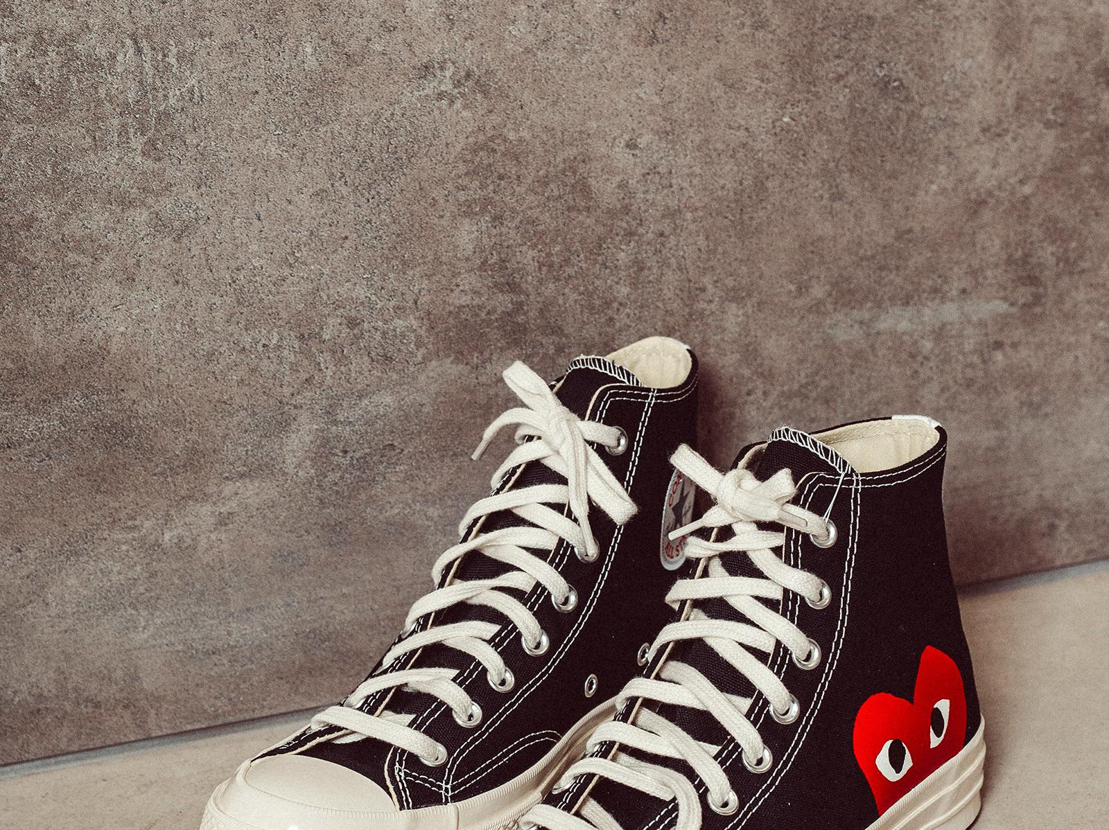 Converse x Comme des Garçons PLAY Sneaker alta Chuck 70 K112 BLACK COMME DES GARCON PLAY 
